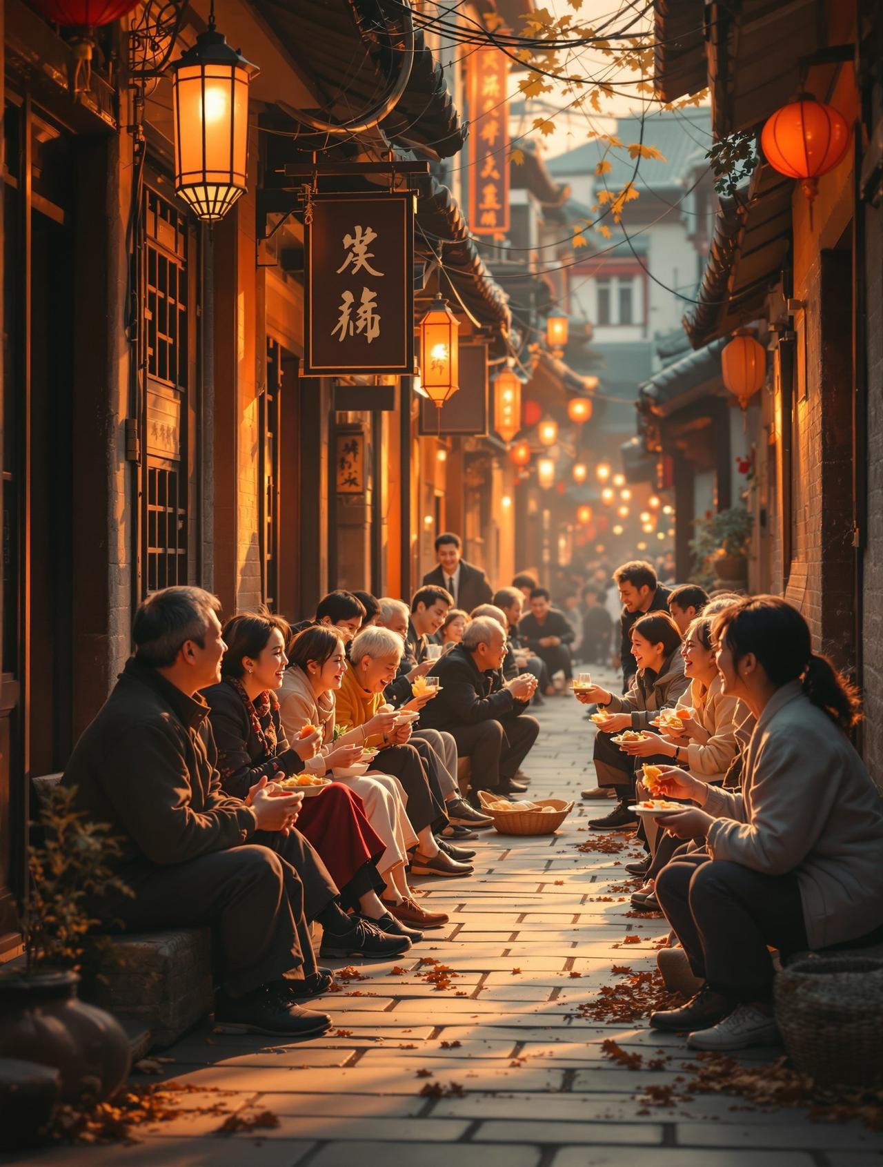 韩漫剧场作品《老街新事》海报 - 年代生活题材短剧