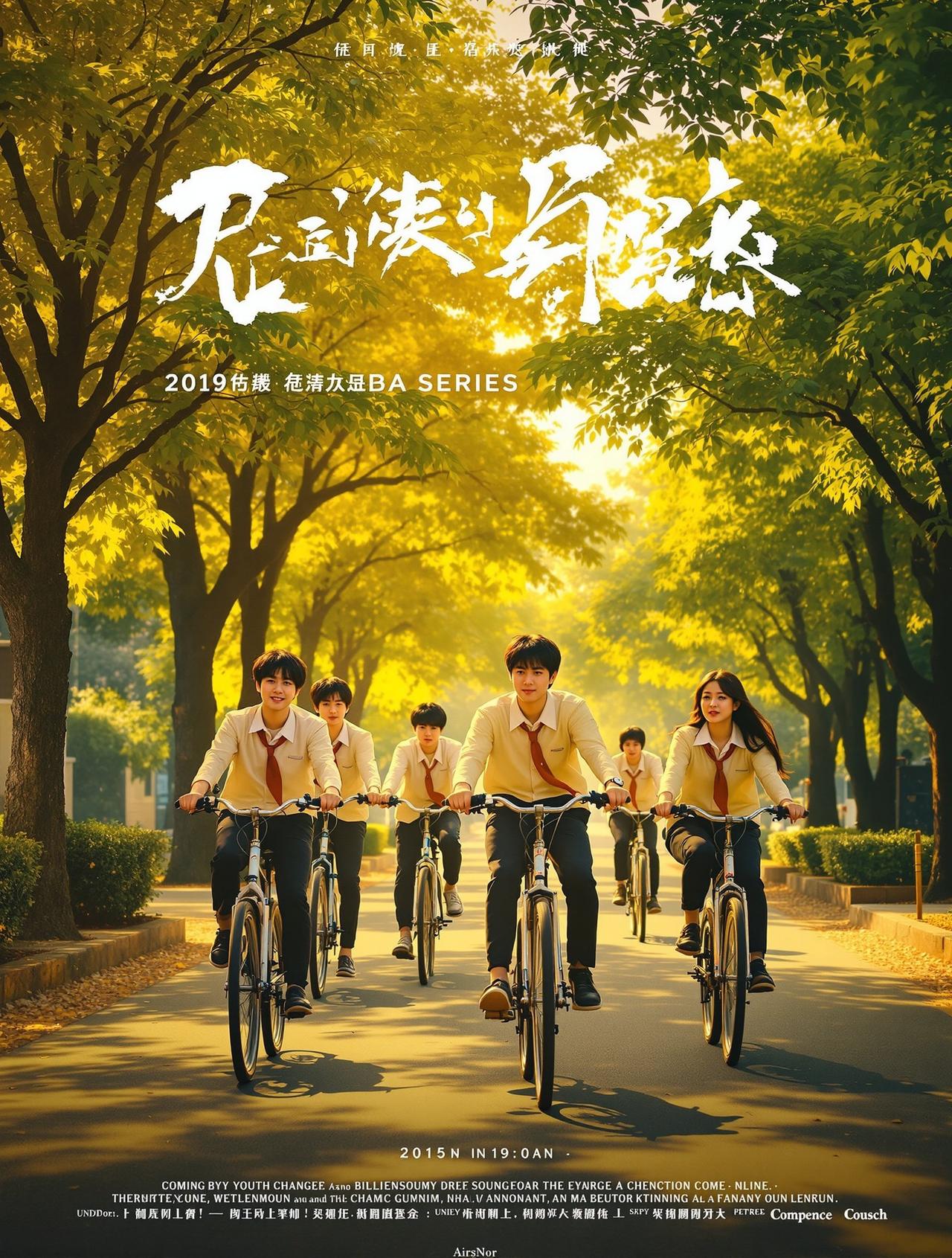 韩漫剧场作品《那年花开》海报 - 年代生活题材短剧