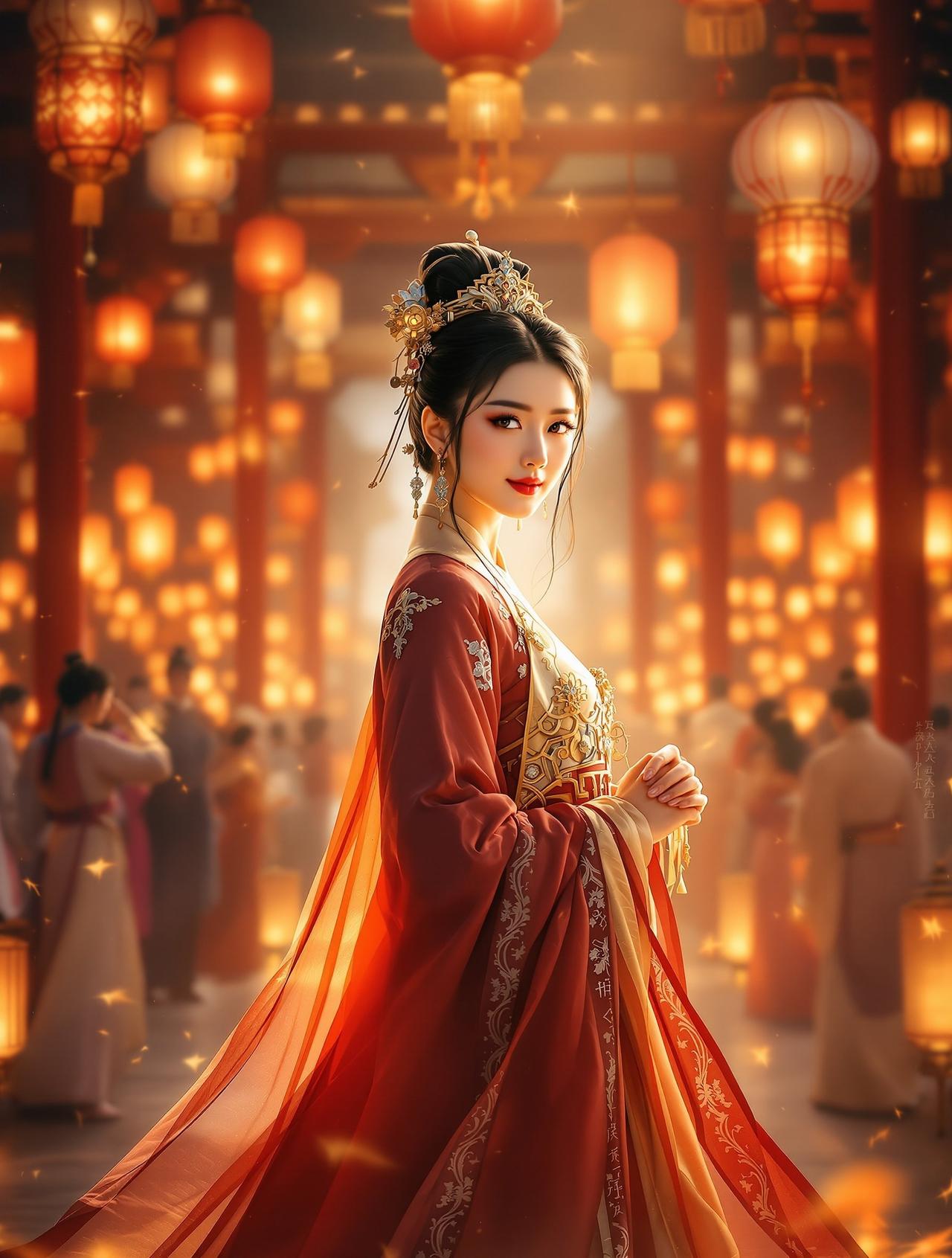 韩漫剧场作品《长安旧事》海报 - 古装传奇题材短剧